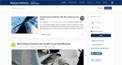 Desktop Screenshot of business-achievers.com